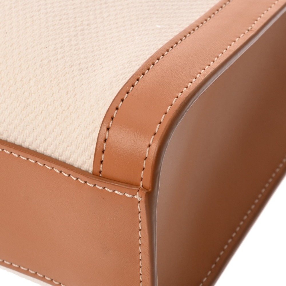 CELINE Celine Small Vertical Cabas 2WAY Natural Tan 192082BNZ.02NT Women's Ca... - Picture 9 of 11